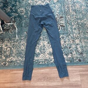 Blue Lululemon leggings